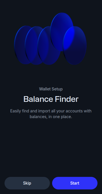 Balance Finder in Prompt